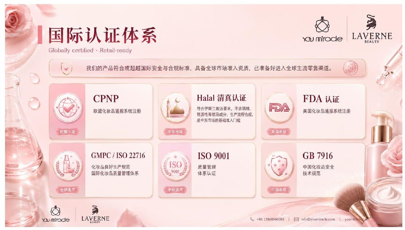 支持全球零售准入的认证体系