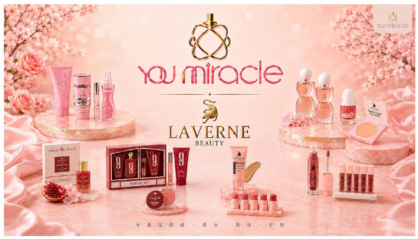 YOU Miracle and LAVERNE BEAUTY cosmetics product range