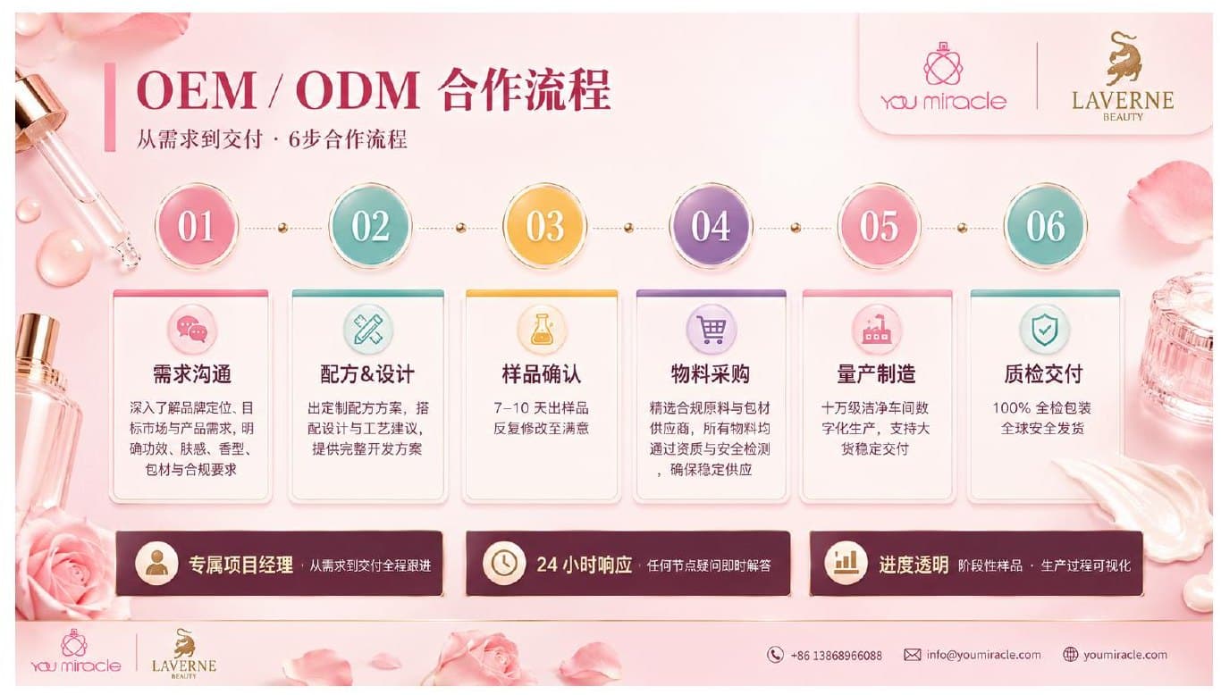 六步 OEM/ODM 合作流程