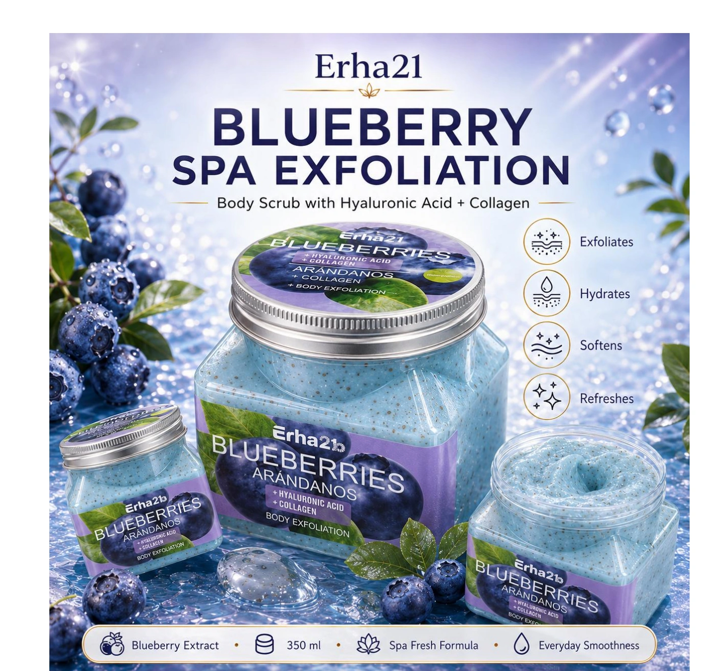 Blueberry Spa Body Scrub
