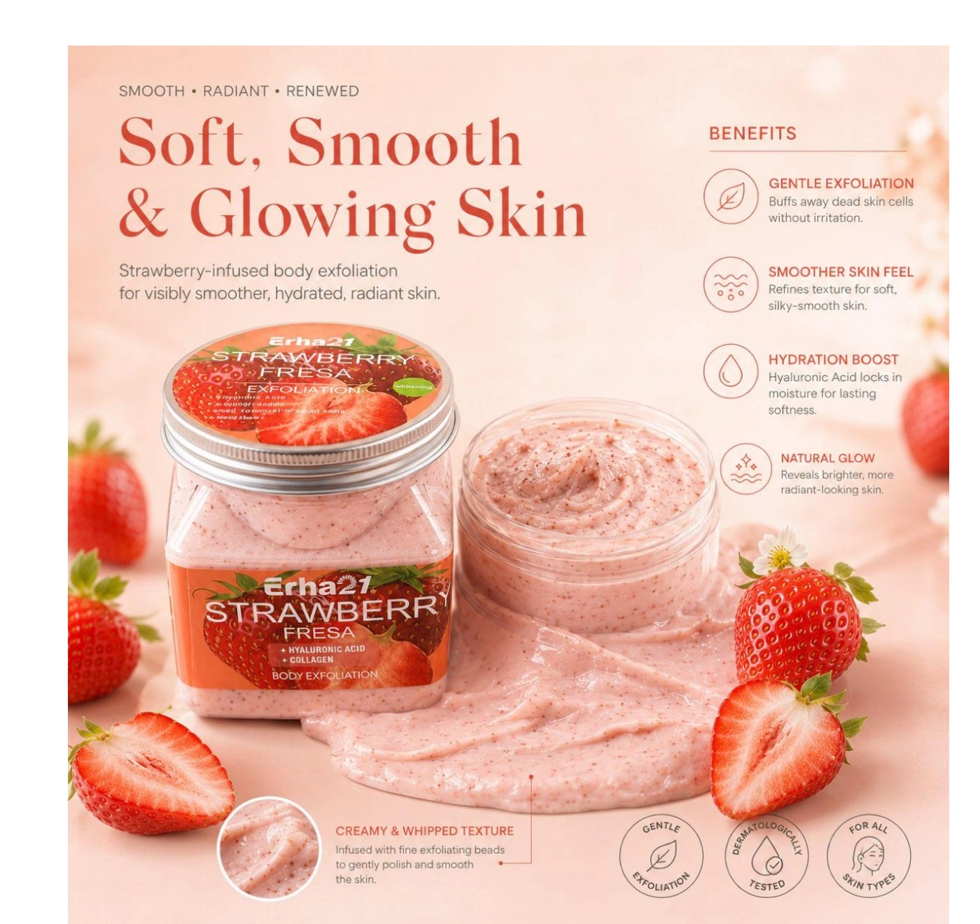 Strawberry Body Scrub