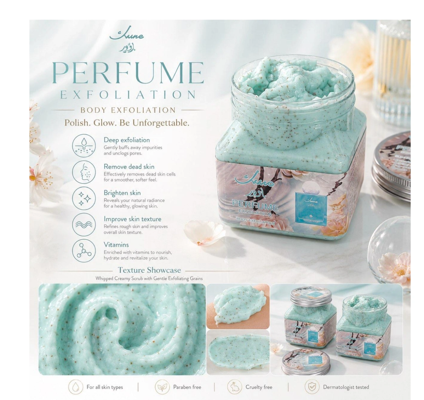 Lune Perfume Body Scrub