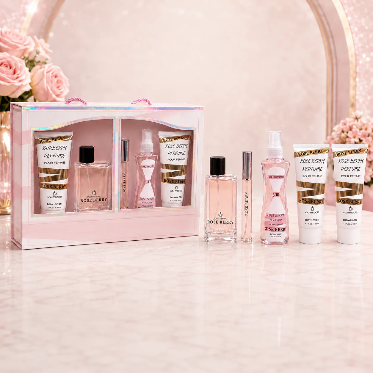 Retail Display Fragrance Set