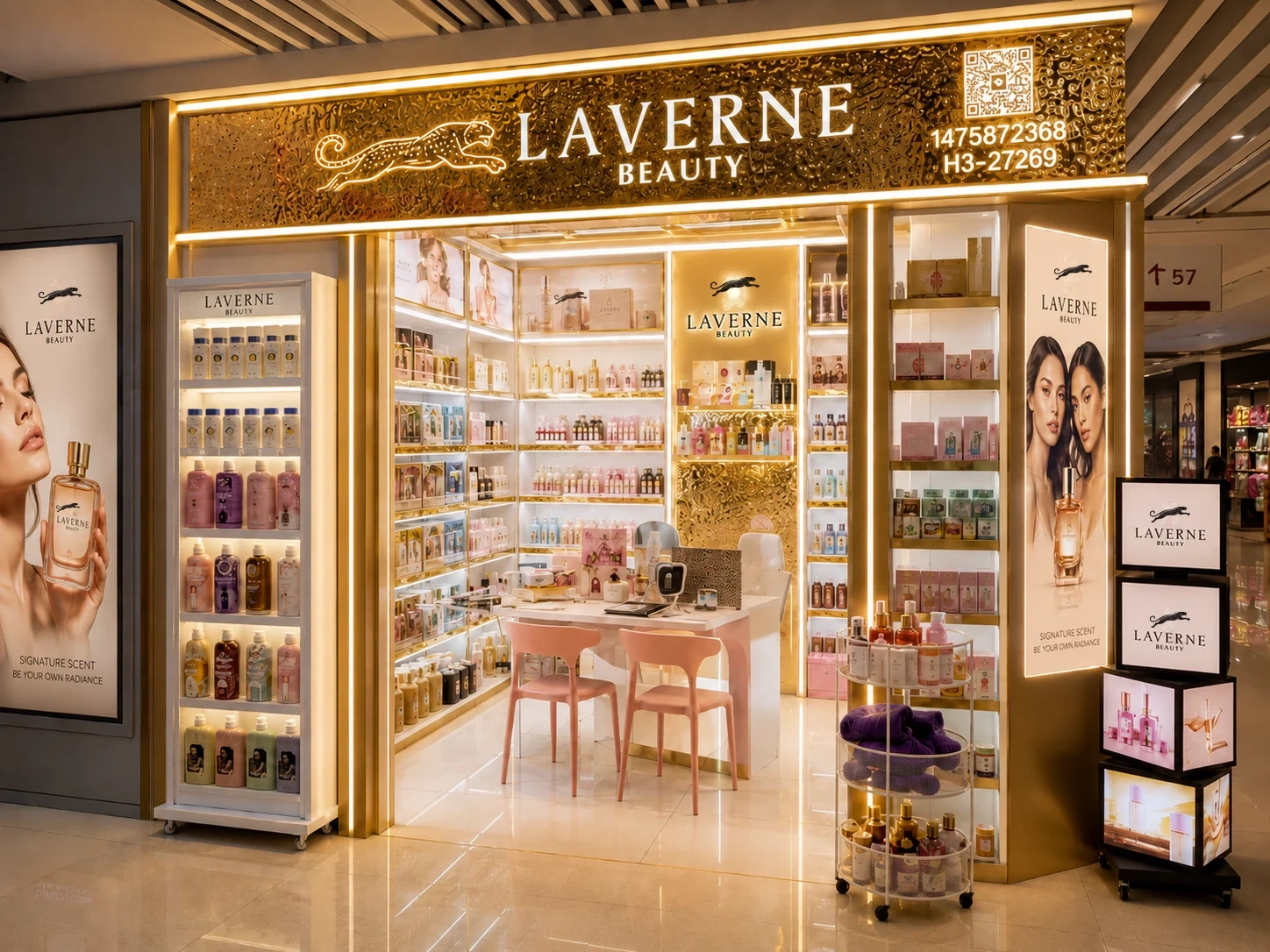 LAVERNE BEAUTY retail store
