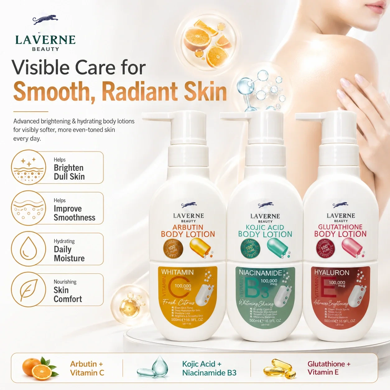Brightening Moisturizing Body Lotion