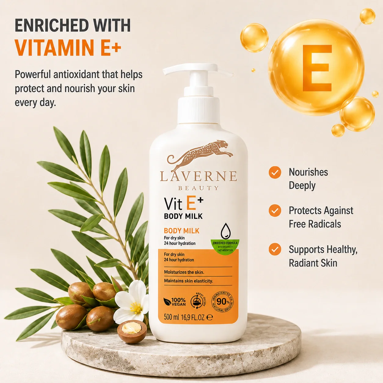 Vitamin E Nourishing Body Milk