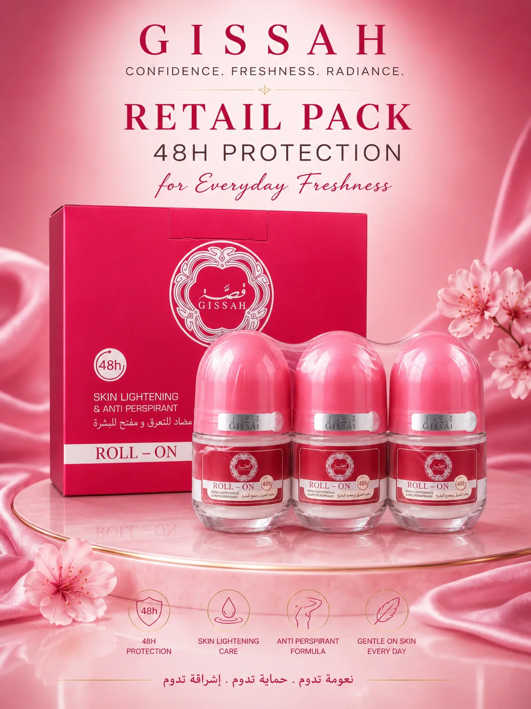 48H Deodorant Retail Set