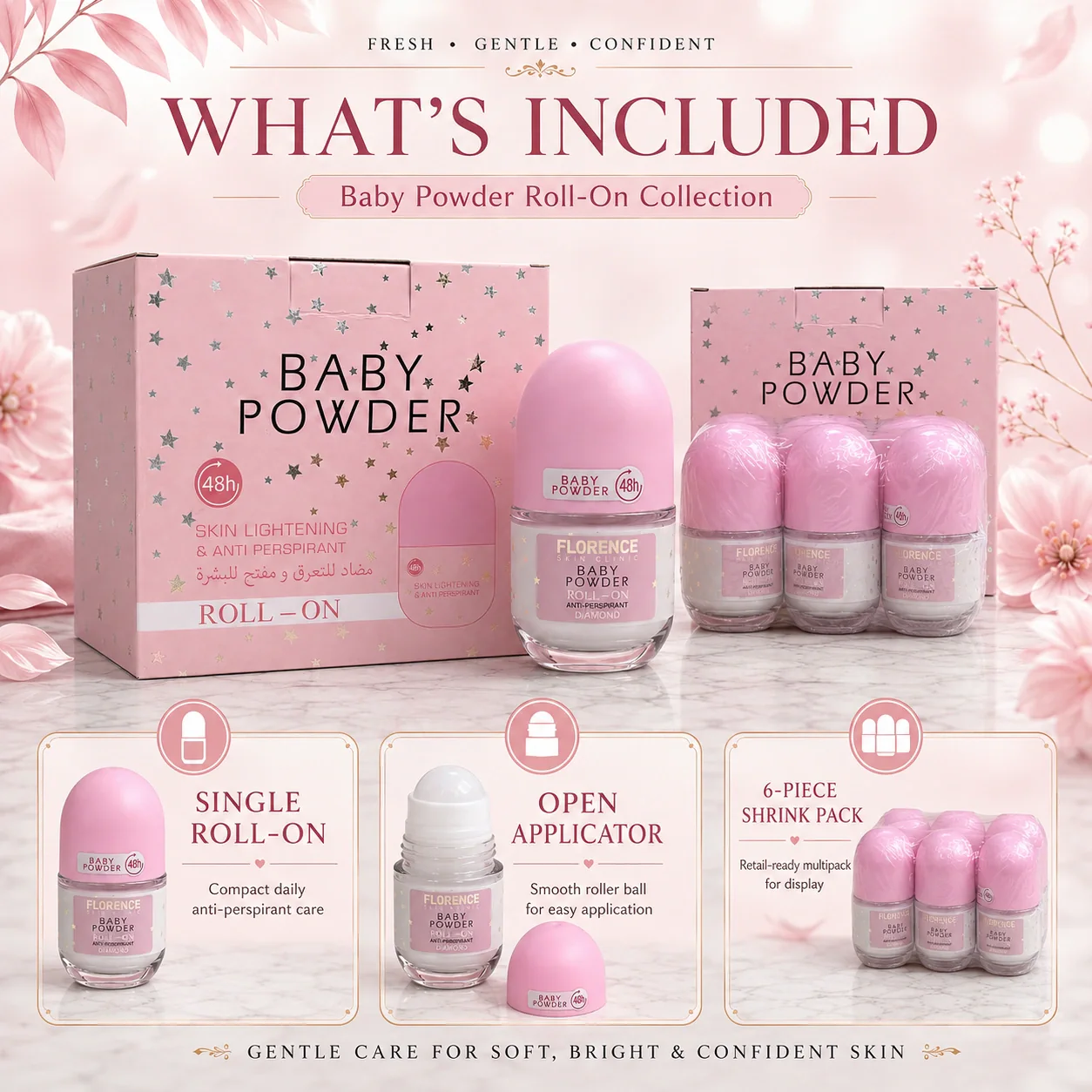 Baby Powder Roll-On Collection